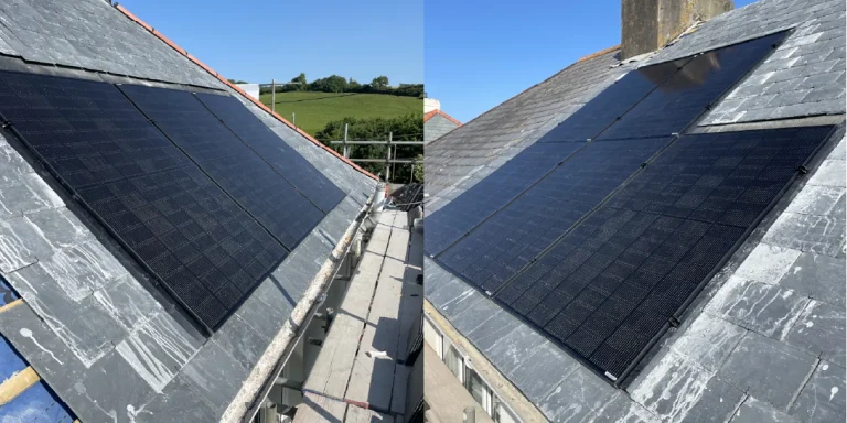 In Roof Array, Barnstaple Combined Panels